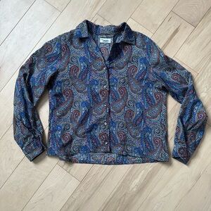 Liberty of London Multicolor Paisley Blazer